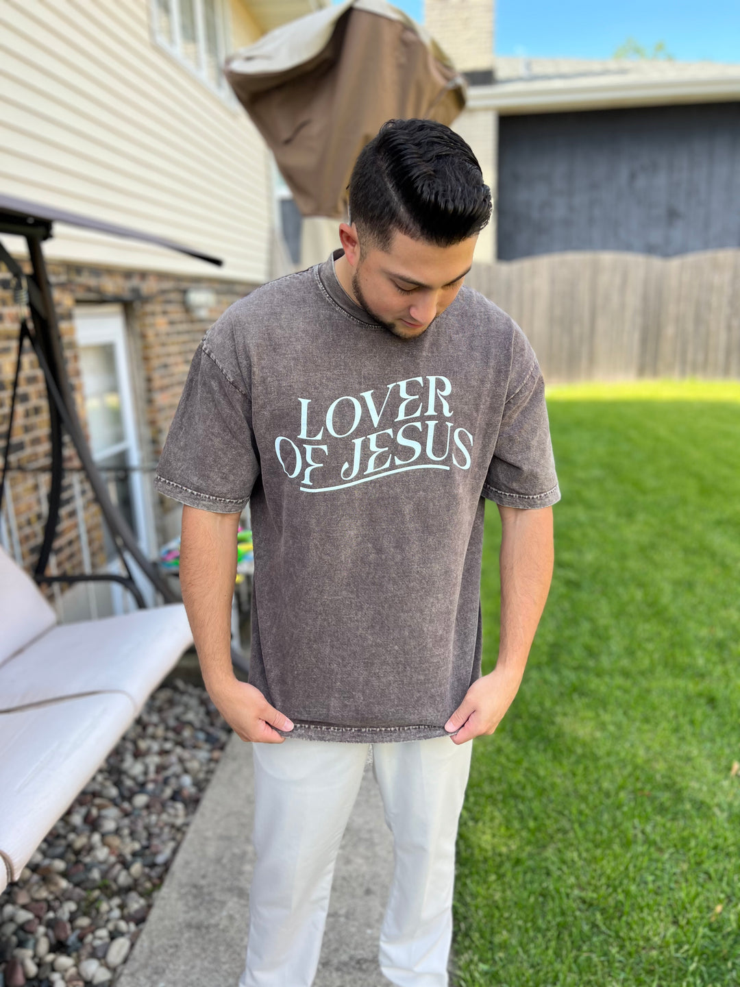 Lover of Jesus – Cocoa Mineral Washed