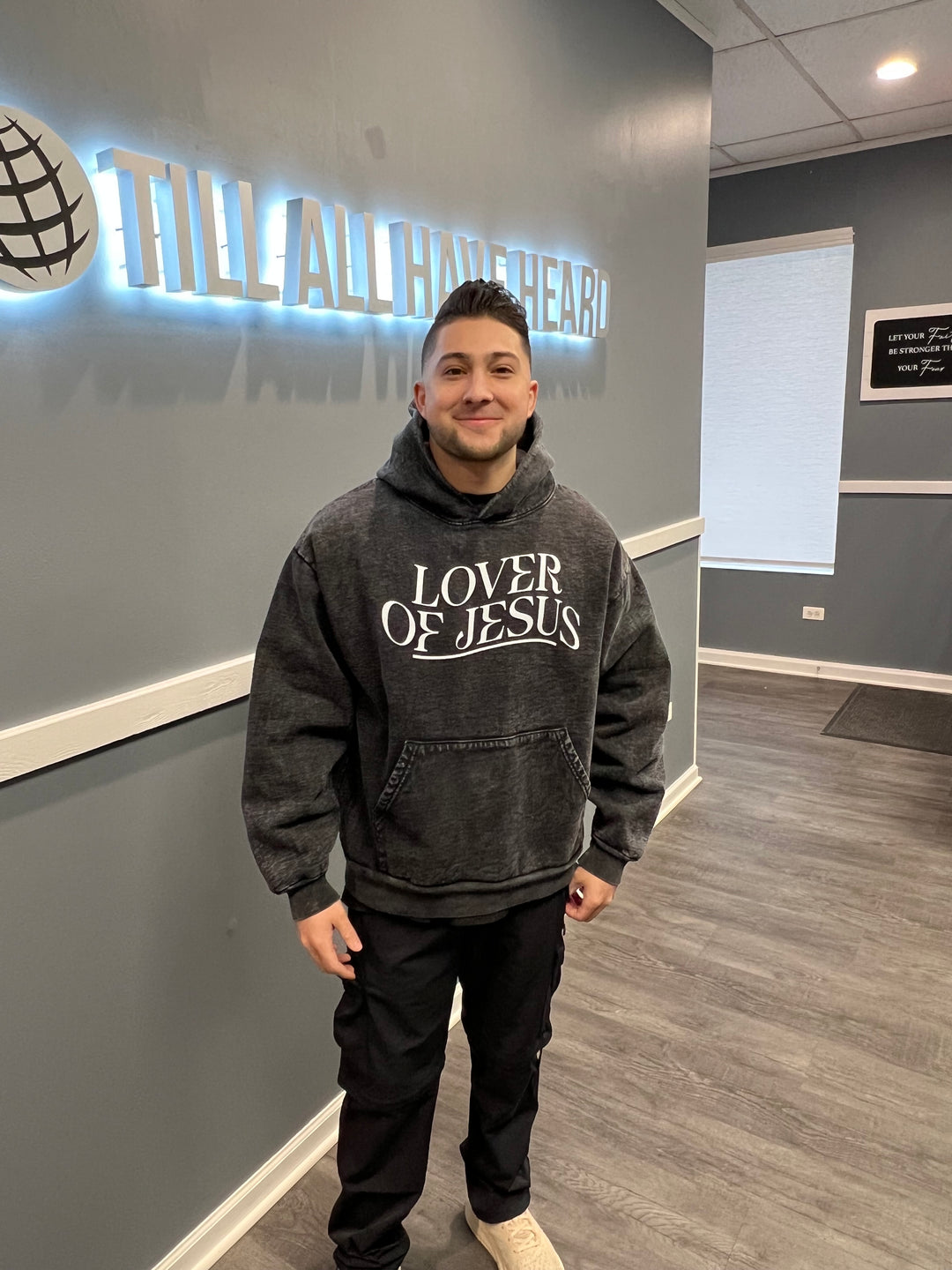 Lover of Jesus – Premium Hoodie