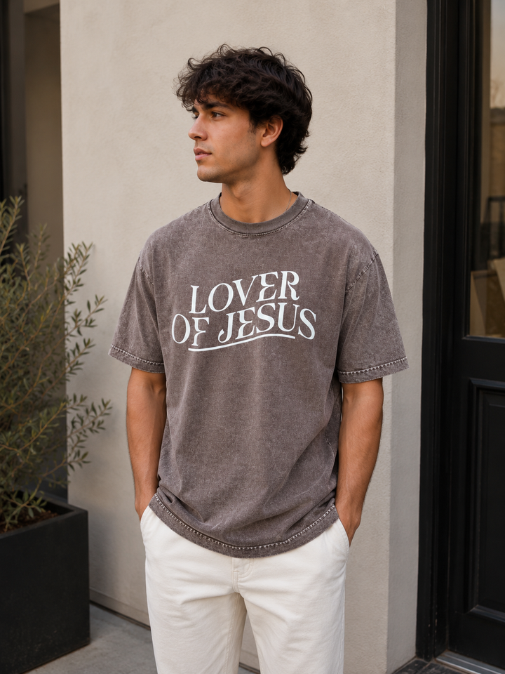 Lover of Jesus – Cocoa Mineral Washed