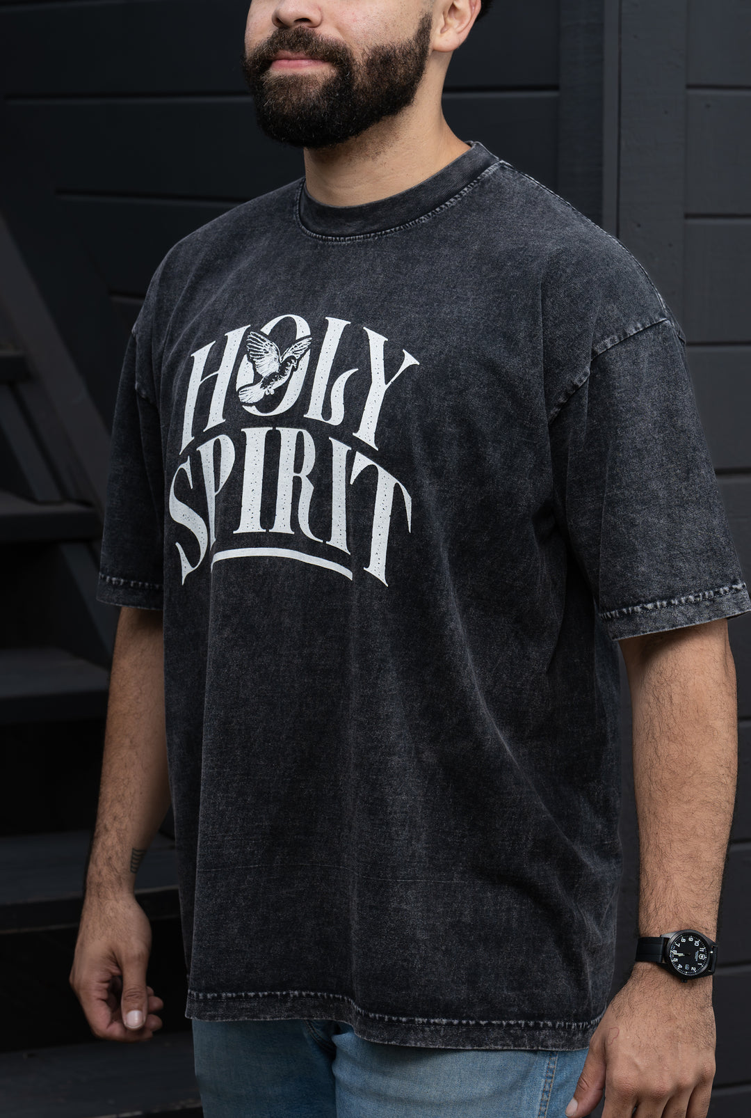 Holy Spirit – Mineral Washed Tee